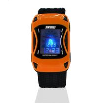 Fashion Kids Watches Car Style LED Cartoon Digital Watch Jel