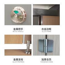 New public health partition board anti-bate school shopping mall household waterproof and moisture-proof aluminum alloy PVC toilet