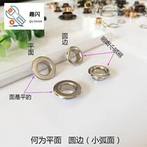 Flanging tool buttonhole eye punch ring buckle wide edge punch metal canvas ring air eye buckle inner ring tarpaulin tag iron
