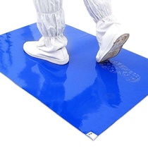 Sticky dust mat dust-free dust removal mat foot pedal dust removal sticky mat foot pedal sticky dust mat clean room tear-off blue 24