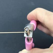 Needle pliers manufacturer special price dark black tool pliers snap pliers toothless pliers for making black handle jewelry fitter diagonal nose pliers