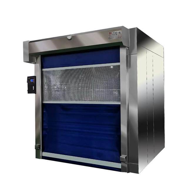 Quick rolling shutter door shower room clean room fully automatic stainless steel air shower room cargo shower channel air shower room manufacturer