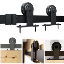 Gula warehouse door hanging door track sliding door push partition door color YITUO carved door special hanging sliding extremely narrow glass door aluminum