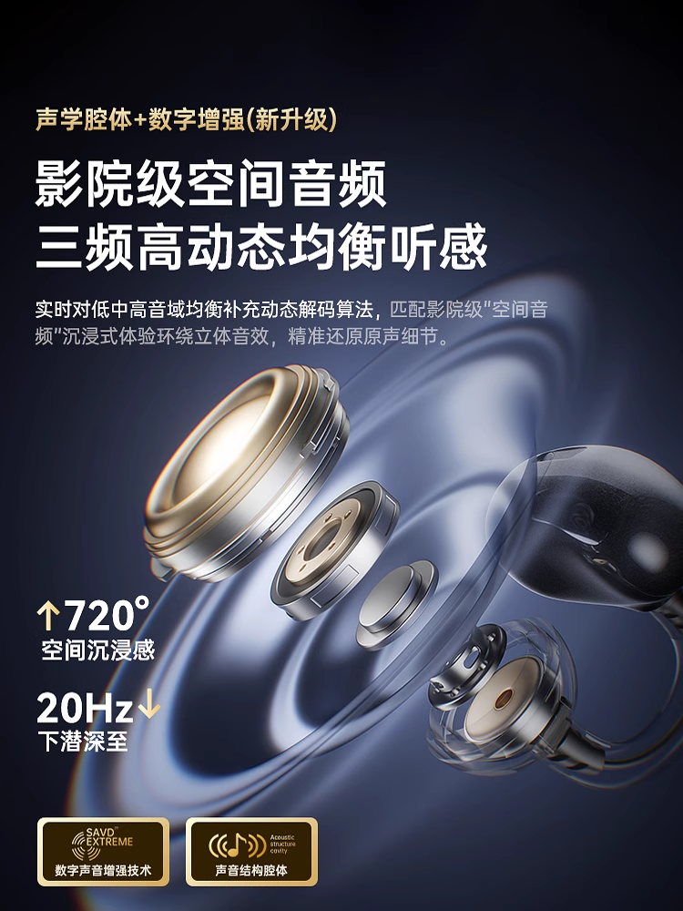 Ai Bluetooth Headset Wireless Bone Conduction Ear Clip Open Type Non-In-Ear 2025 New Model Suitable for Apple Sony Sony