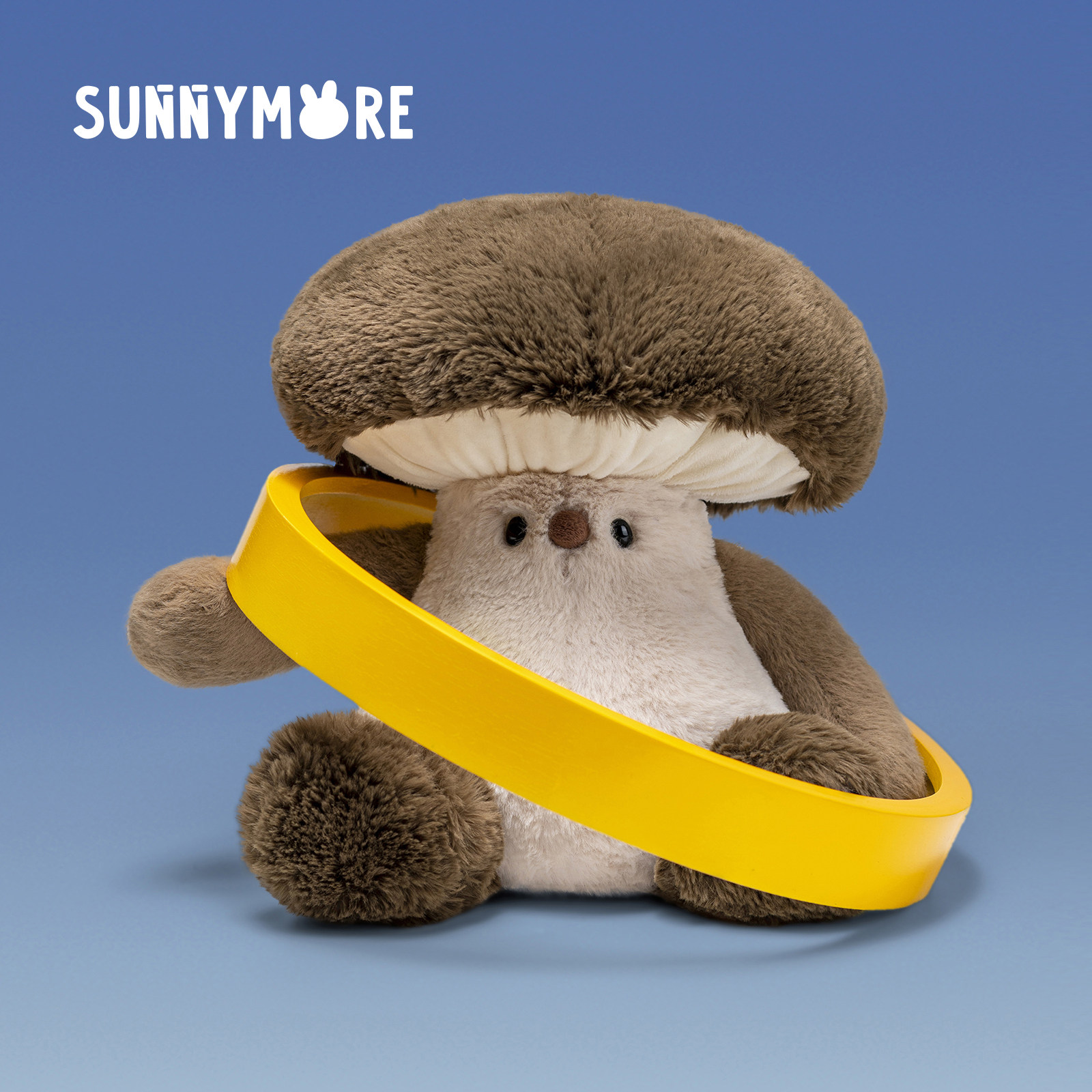 Плюшевая кукла SUNNYMORE Mushroom с целебной силой, плюшевая игрушка, Оригинальная Милая Кукла, подарок, Милый комфорт Изображение 1