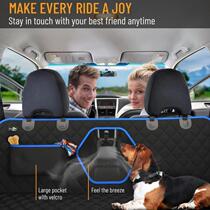 Car pet mat Car pet mat Dog waterproof and anti-dirty rear seat mat Car rear mat