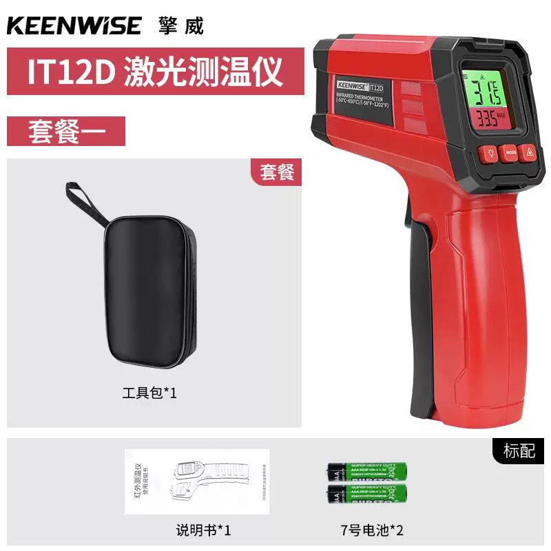 Highly precise thermometer, temperature measurement