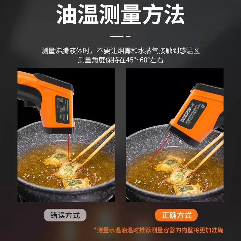 Highly precise thermometer, temperature measurement