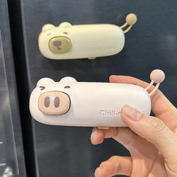 Piggy Sealing Machine Refrigerator Sticker Mini Plastic Sealing Machine Snack Plastic Bag Sealing Machine Portable For Home Dormitory Preservation