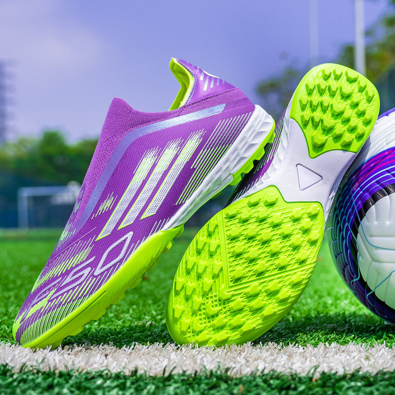 Yamal F50 メンズサッカースパイク。TFスタッド、AGロングスタッド、シューレースレス、ローカット。試合、トレーニング、子供/学生に適しています。