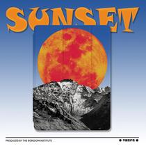 Niche sun glacier art style is suitable for 2022 iPad Pro11 tri-fold protective case air5 mini