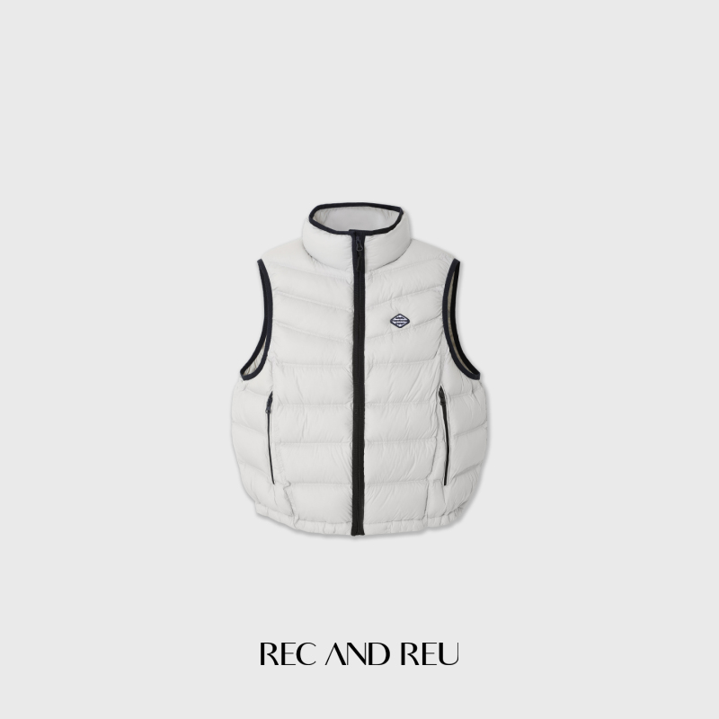 Rec and Reu 【Capsule Vest】0-Weight Ultra-Light Direct-Fill down Vest Rec and Reu 【Capsule Vest】0-Weight Ultra-Light Direct-Fill down Vest