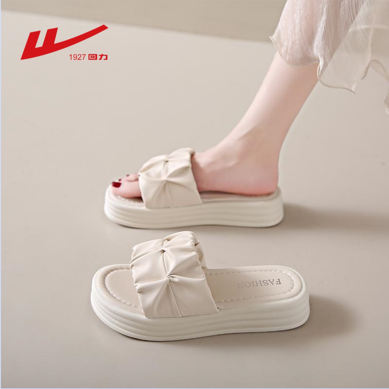 Warrior Thick-Soled Sandals for Women 2026 New Summer Fashion Outdoor Wear with Skirts Soft-Soled Non-Slip Slip-On Sandals