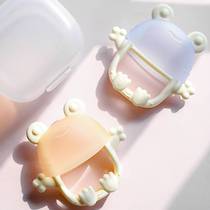 Little frog baby teether for 3 months old children teeth grinding anti-eating mouth-approval period 0-6 months soothing bite gum