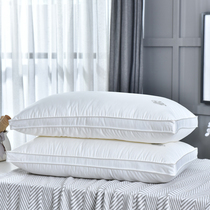 80 cotton pillows single cervical spine hotel sleeping in summer whole head core low pillow double pillow core pair for household