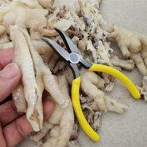 Boneless chicken feet bone removal artifact chicken feet bone removal artifact bone removal chicken feet knife bone removal chicken feet tool chicken foot bone removal pliers
