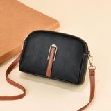 Кошелек, сумка на одно плечо, из натуральной кожи