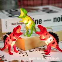 Factory direct supply LED dinosaur shaped light string childrens room decoration fun light string cartoon Christmas holiday light string