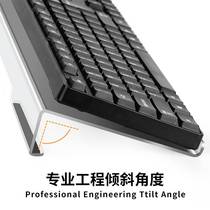 Ergonomic keyboard stand increased Z-shaped keyboard stand desktop stand tilting transparent acrylic keyboard tray stand