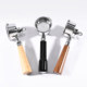 Gaggia coffee machine bottomless handle 58mm stainless steel solid wood GAGGIA bottomed extraction handle accessories universal