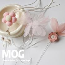 MOG Cat Funny Stick Fairy Bell Feather Original Handmade Gift Cat Toy Kitten