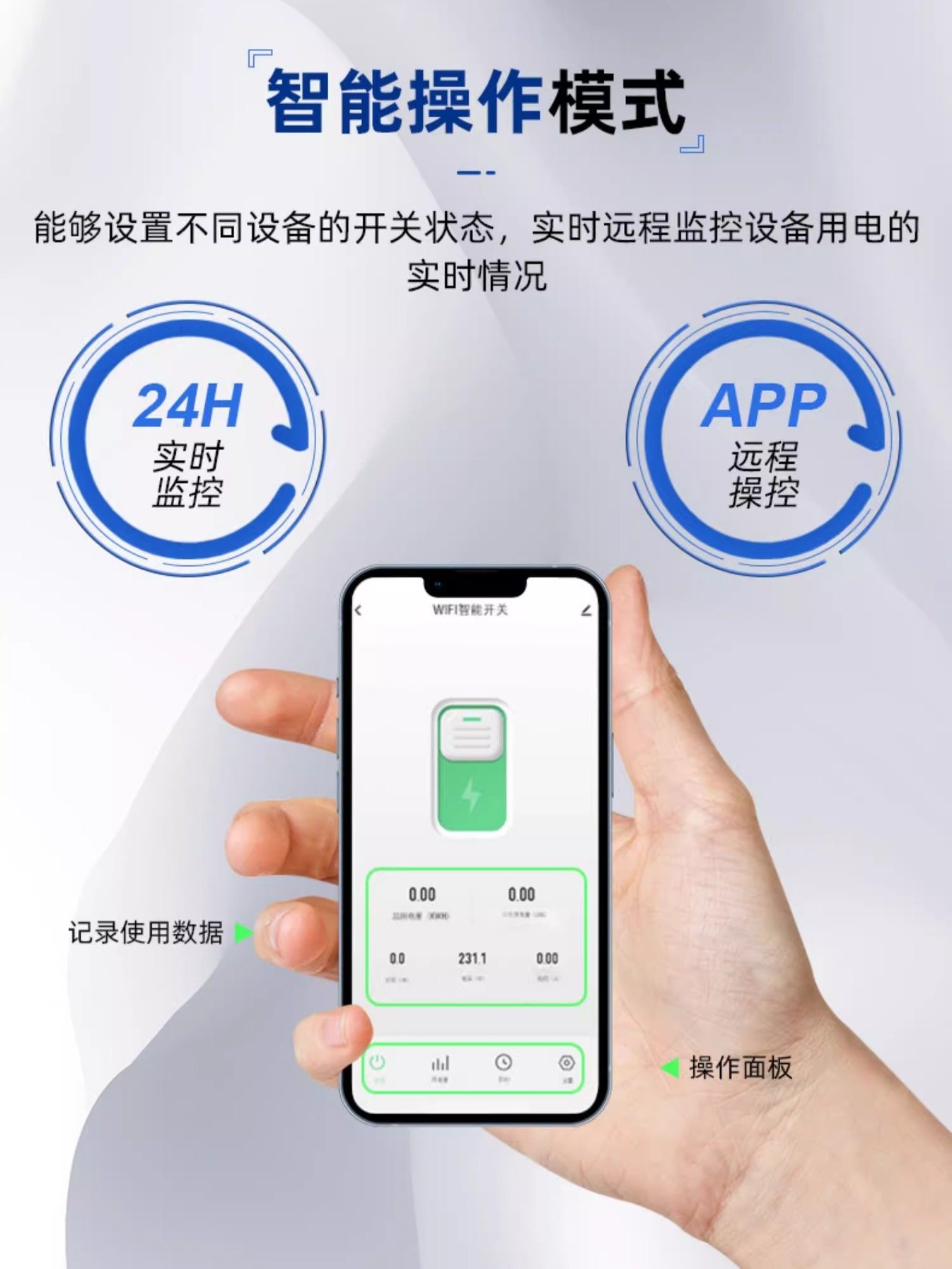 Already Connected to the Mijia App, Smart Wifi Circuit Breaker, Wifi Circuit Breaker, Remote Smart Timing and Voice Control Via Mobile Phone