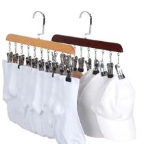 Hat Organizer with 10 Clips Great Load Bearing Anti-slip