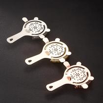 Bar soul imported Japanese plum blossom type four-corner filter ice filter ice separator Strainer special wine set