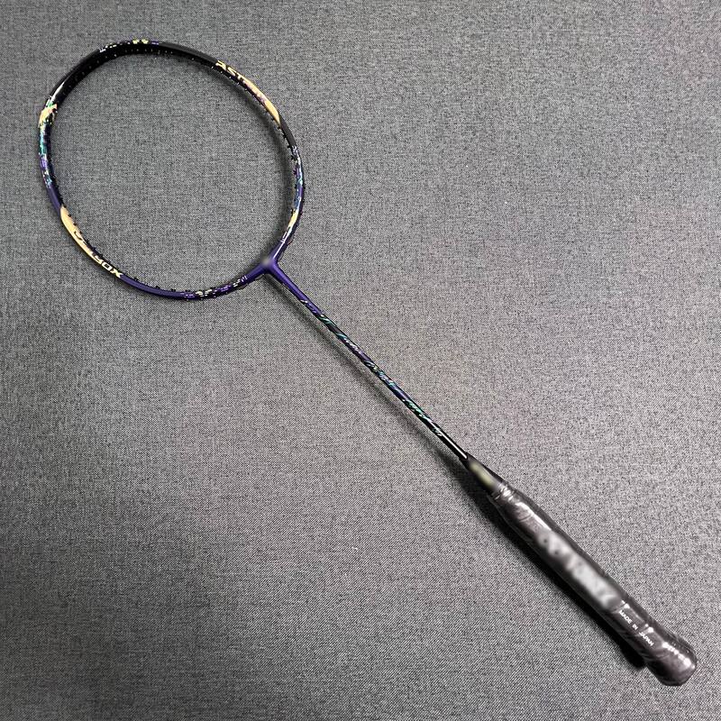Ultra-Precision Ax88Dpro Ziqidonglai High-End Full Carbon Premium Lacquer Secondary Molding Internal Foaming Badminton Racket