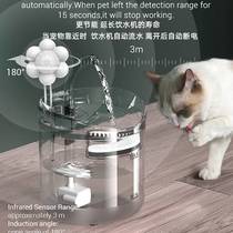 Factory pet water dispenser automatic circulation filter cat water dispenser smart pet water feeder flowing water kitten