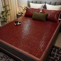 Bamboo mat mahjong mat 1 5m mahjong mat 1 8m bed bamboo block mat 1 2m single double 0 9 student dormitory