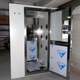 Smart air shower room dust-free workshop air shower room stainless steel air shower door double double hair shower room