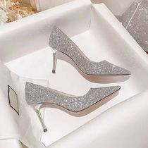High Heels Women Wedding Shoes Bride Gold Heels Luxury Desig