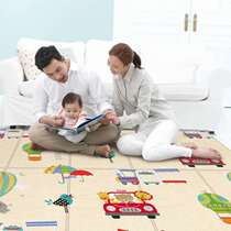 Environmentally friendly floor odorless and moisture-proof sponge floor mat foam crawling foldable paradise mat home customization