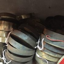 Hand-made horse gongs bronze high-side gongs bronze open-way gongs Guangqi Heirao various musical instruments