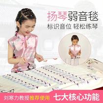 Xinghai dulcimer instrument multi-functional mute blanket dust cover phoneme recognition practice blind typing practice without disturbing the public