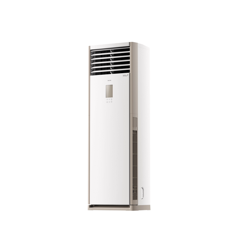 Hualing 5P Square Cabinet First-Class Inverter Dual-Use Heating and Cooling Floor-Standing Air Conditioner for Shops Kfr-120Lw/N8Ha1S