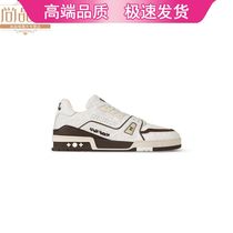 2024 new Shangpincheng mens shoes embossed cow leather low-top lace-up casual sports shoes bag