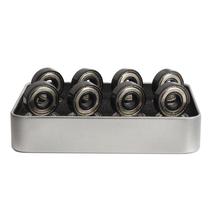 Roller skating bearing high speed silent professional black gold bearing skates 608z skateboard drift board high speed 16 pack