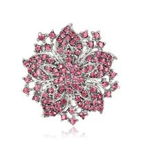 Bauhinia Flower Crystal Brooch All-Wedding Bridal Bouquet