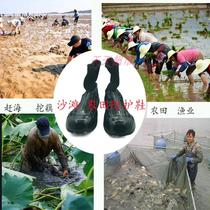 Rice transplanting shoes sea mud shoes extended paddy field shoes lotus root digging shoes beach insect repellent mud shoes socks farmland mud shoes