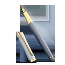 Hero brand fountain pen style soft nib small regular script thin gold body soft tip pen copying scripture calligraphy pen hard regular script pure wolf hair
