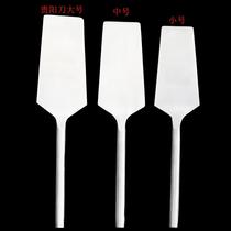 Stainless steel Longxian conventional Guiyang brick knife tile knife masonry brick masonry tool wall masonry knife new thin round handle