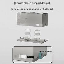 Napkin Box Holder Frosted Texture Double-layer Tissue Box