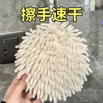 Good looking very good water absorbency quick drying by hanging very convenient for wiping hands