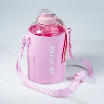 Bottled joy ton bucket large capacity water cup insulated crossbody kettle backpack anti-fall cup sleeve