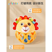 jollybaby hole ball baby hand grasps the ball and touches the ball sensory training baby tracking training tactile toy