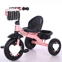 Childrens foldable auxiliary childrens tricycle pedal bicycle large artifact bicycle mens and womens pedal infants and young children