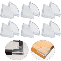 8PCS Table Corner Protector Soft Silicon Corner Protector Gu