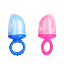 Baby biting feeding cup net fruits and vegetables enjoyed pa